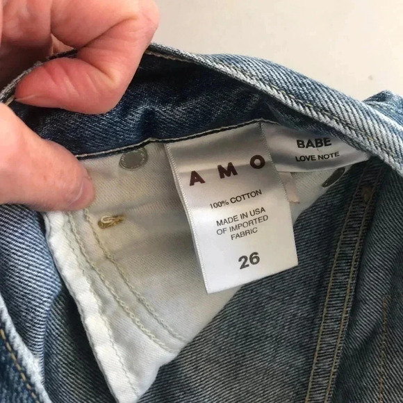 Anthropologie Amo jean with lace ankle - Picture 3 of 5